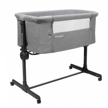 Patut cu laterala deschizabila Kidwell Snuzzy - Light Grey Patut cu laterala deschizabila Kidwell Snuzzy - Light Grey
