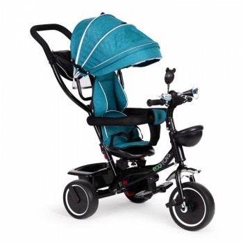 Tricicleta cu sezut rotativ Ecotoys JM-066-9 - Verde Tricicleta cu sezut rotativ Ecotoys JM-066-9 - Verde