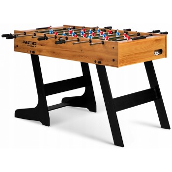 Fotbal de masa, 120 x 60 x 80 cm, Neo-Sport NS-803 - Natur Fotbal de masa, 120 x 60 x 80 cm, Neo-Sport NS-803 - Natur