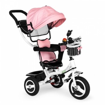 Tricicleta cu sezut rotativ Ecotoys JM-066-9L - Roz Tricicleta cu sezut rotativ Ecotoys JM-066-9L - Roz