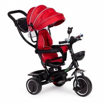 Tricicleta cu sezut rotativ Ecotoys JM-066-9 - Rosu Tricicleta cu sezut rotativ Ecotoys JM-066-9 - Rosu