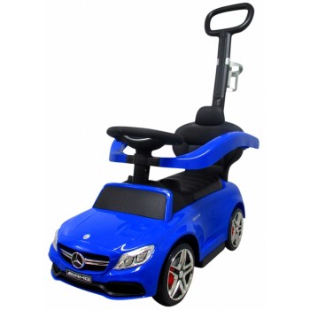 Masinuta de impins Mercedes C63 AMG R-Sport - Albastru Masinuta de impins Mercedes C63 AMG R-Sport - Albastru