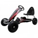 Kart cu pedale Gokart, 4-10 ani, roti gonflabile, G5 R-Sport - Negru