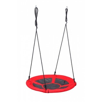 Leagan pentru copii ECOTOYS G-744, cuib de barza, cadru din otel galvanizat - Rosu Leagan pentru copii ECOTOYS G-744, cuib de barza, cadru din otel galvanizat - Rosu