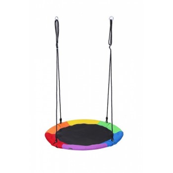 Leagan pentru copii ECOTOYS G-744, cuib de barza, cadru din otel galvanizat - Multicolor Leagan pentru copii ECOTOYS G-744, cuib de barza, cadru din otel galvanizat - Multicolor