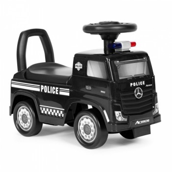 Masinuta de impins Mercedes Politie - Negru Masinuta de impins Mercedes Politie - Negru