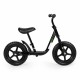 Bicicleta fara pedale cu platforma si roti din spuma EVA Ecotoys JT-BB-05 - Negru