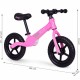 Bicicleta fara pedale cu roti din spuma EVA Ecotoys YM-BB-17 - Roz