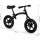 Bicicleta fara pedale cu roti din spuma EVA Ecotoys YM-BB-13 - Negru