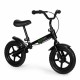 Bicicleta fara pedale cu frana de mana si roti din spuma EVA Ecotoys YM-BB-3 - Negru