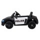 Masinuta electrica cu telecomanda AUDI R8 Police, roti EVA, scaun tapitat, 98x59x43 cm, putere 70W - Negru