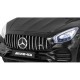 Masinuta electrica cu telecomanda MERCEDES BENZ GT, roti EVA, scaun tapitat, 108x68x48 cm, putere 70W - Negru