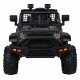 Masinuta electrica cu telecomanda JEEP DARK NIGHT, roti EVA, scaun tapitat, 100x67x59 cm, putere 70W - Negru