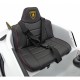 Masinuta electrica cu telecomanda LAMBORGHINI INVENCIBLE, roti EVA, scaun tapitat, 115x65x45 cm, putere 140W - Alb