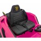 Masinuta electrica cu telecomanda LAMBORGHINI INVENCIBLE, roti EVA, scaun tapitat, 115x65x45 cm, putere 140W - Roz