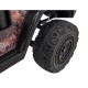 Masinuta electrica cu telecomanda TOYOTA FJ CRUISER 4 X 4, roti EVA, scaun tapitat, 100x64x71 cm, putere 90W - Negru