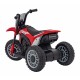 Motocicleta electrica HONDA CRF 450R, roti din plastic, 70x41x50 cm, putere 30W - Rosu