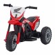 Motocicleta electrica HONDA CRF 450R, roti din plastic, 70x41x50 cm, putere 30W - Rosu