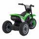 Motocicleta electrica HONDA CRF 450R, roti din plastic, 70x41x50 cm, putere 30W - Verde