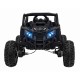 ATV electric cu telecomanda BUGGY DEFEND 4 X 4 JH-105, roti EVA, scaun tapitat, 106x75x59 cm, putere 140W - Negru