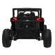 ATV electric cu telecomanda BUGGY DEFEND 4 X 4 JH-105, roti EVA, scaun tapitat, 106x75x59 cm, putere 140W - Negru