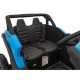 ATV electric cu telecomanda BUGGY DEFEND 4 X 4 JH-105, roti EVA, scaun tapitat, 106x75x59 cm, putere 140W - Albastru