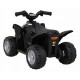 ATV electric HONDA 250X TRX, roti din plastic, scaun tapitat, 64x38x43 cm, putere 30W - Negru