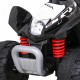 ATV electric HONDA 250X TRX, roti din plastic, scaun tapitat, 64x38x43 cm, putere 30W - Negru