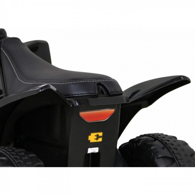 ATV electric HONDA 250X TRX, roti din plastic, scaun tapitat, 64x38x43 cm, putere 30W - Negru