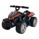 ATV electric LITTLE MONSTER TR1805, roti si scaun din plastic, 70x38.5x42 cm, putere 25W - Negru