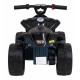 ATV electric LITTLE MONSTER TR1805, roti si scaun din plastic, 70x38.5x42 cm, putere 25W - Negru