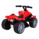 ATV electric LITTLE MONSTER TR1805, roti si scaun din plastic, 70x38.5x42 cm, putere 25W - Rosu