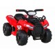 ATV electric STORM JS320, roti si scaun din plastic, 68x43x41 cm, putere 25W - Rosu