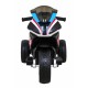 Motocicleta electrica BMW HP4, roti din plastic, scaun din piele ecologica, 81x41x52 cm, putere 70W - Rosu