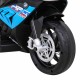 Motocicleta electrica BMW HP4, roti din plastic, scaun tapitat, 81x41x52 cm, putere 70W - Albastru