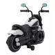 Motocicleta electrica CHOPPER FASTER AHL008, roti si scaun din plastic, 78x30x55 cm, putere 20W - Alb