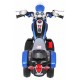 Motocicleta electrica CHOPPER NightBike TR1501, roti si scaun din plastic, 92x34x63 cm, putere 6V - Albastru