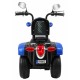 Motocicleta electrica CHOPPER NightBike TR1501, roti si scaun din plastic, 92x34x63 cm, putere 6V - Albastru