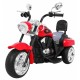 Motocicleta electrica CHOPPER NightBike TR1501, roti si scaun din plastic, 92x34x63 cm, putere 6V - Rosu