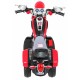 Motocicleta electrica CHOPPER NightBike TR1501, roti si scaun din plastic, 92x34x63 cm, putere 6V - Rosu