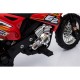 Motocicleta electrica CROSS BDM0912, roti si scaun din plastic + 2 roti ajutatoare, 105x50x72 cm, putere 6V - Rosu