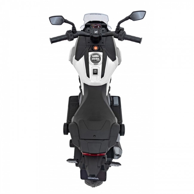 Motocicleta electrica HONDA NC750X, roti si scaun din plastic, 103x41x74 cm, putere 70W - Alb