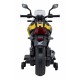 Motocicleta electrica HONDA NC750X, roti si scaun din plastic, 103x41x74 cm, putere 70W - Galben