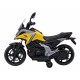 Motocicleta electrica HONDA NC750X, roti si scaun din plastic, 103x41x74 cm, putere 70W - Galben