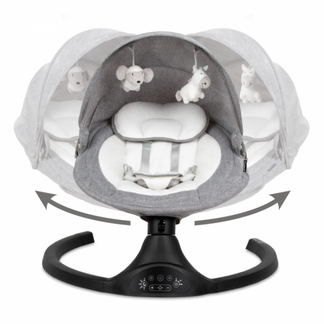 Leagan electric 2 in 1 Kidwell Luxi - Black Dark Melange