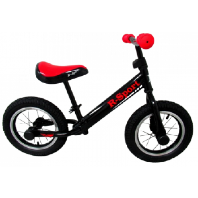 Bicicleta fara pedale cu roti gonflabile R2 R-Sport - Negru