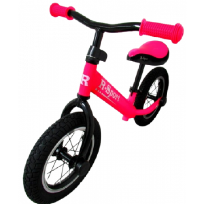 Bicicleta fara pedale cu roti gonflabile R2 R-Sport - Roz