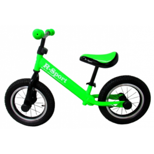 Bicicleta fara pedale cu roti gonflabile R2 R-Sport - Verde