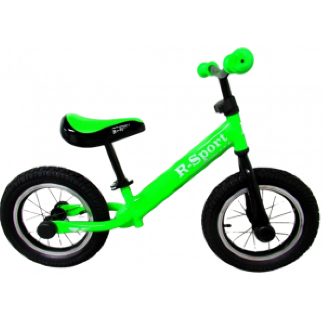 Bicicleta fara pedale cu roti gonflabile R2 R-Sport - Verde