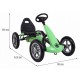 Kart cu pedale si roti gonflabile, varsta 3 ani+, 113x60x65 cm, Gokart STAR - Verde